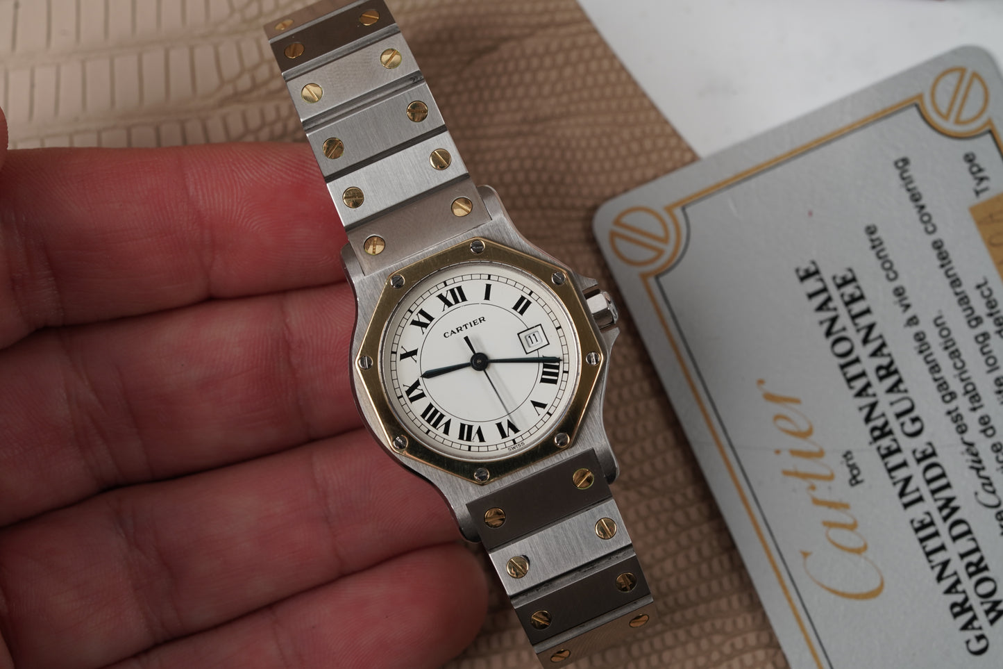 CARTIER SANTOS “OCTAGON”
