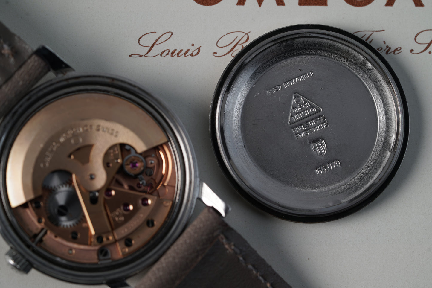 OMEGA BLU DIAL RARO
