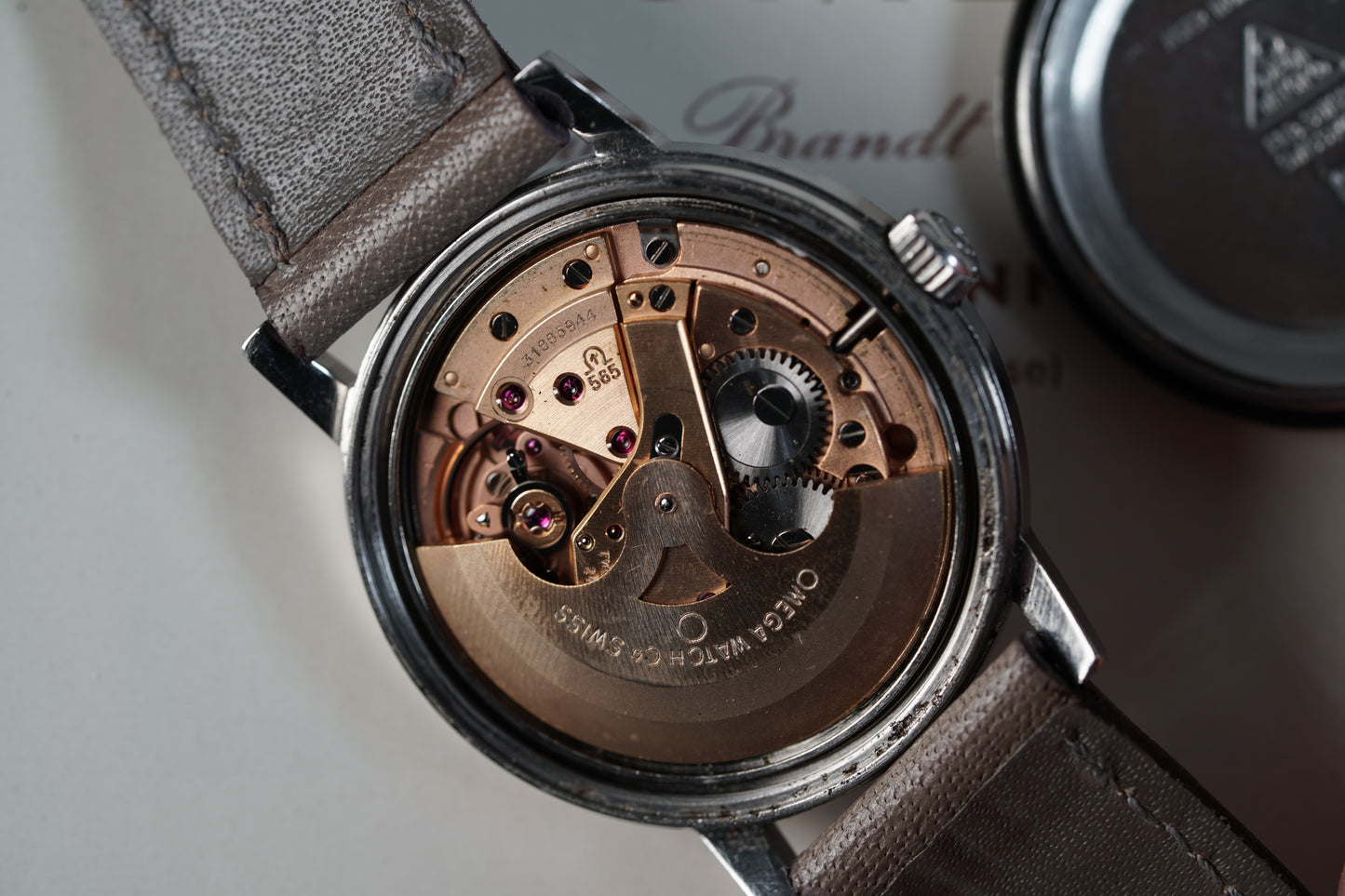 OMEGA BLU DIAL RARO