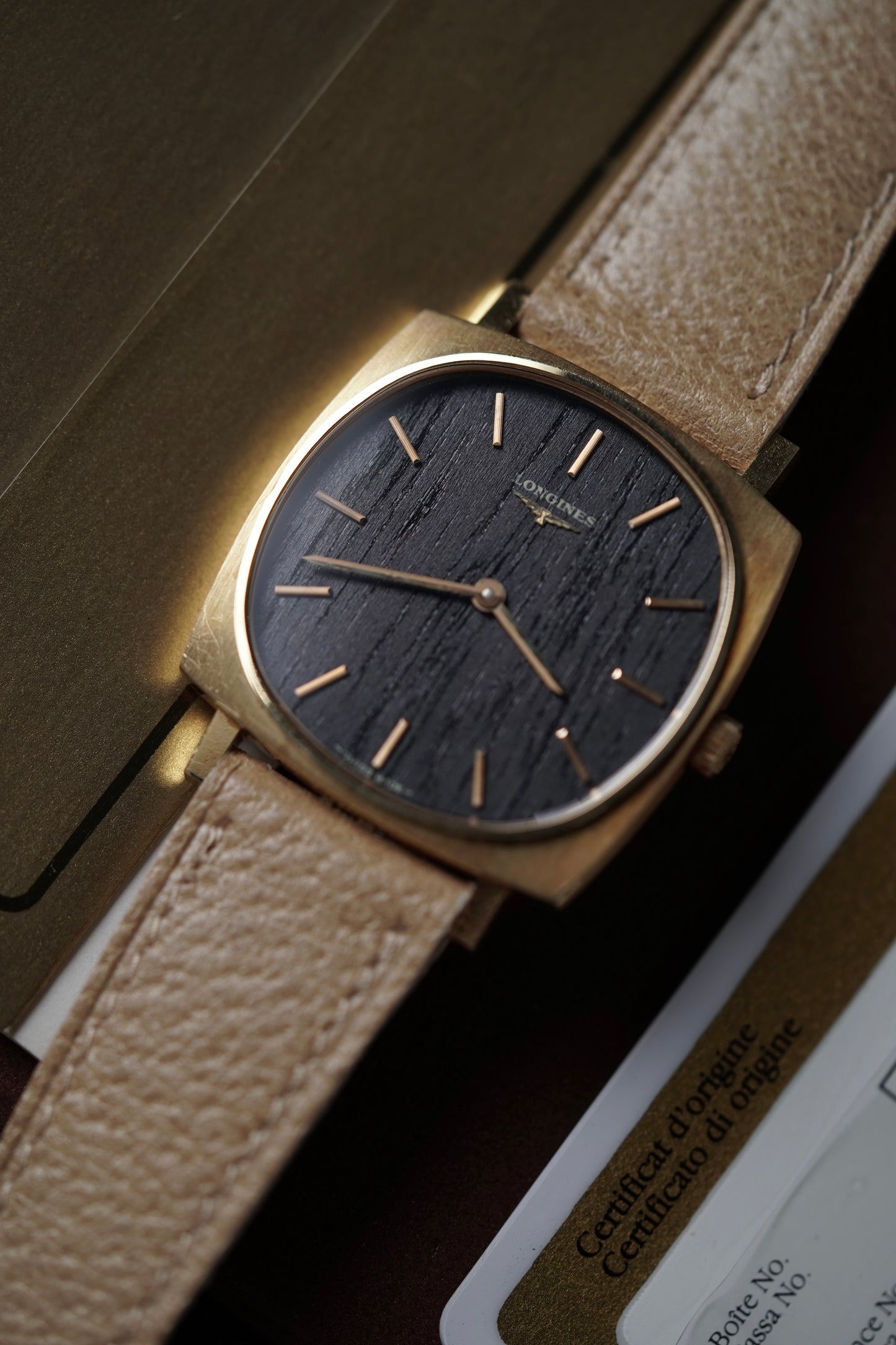 LONGINES LEGNO ORO18KT