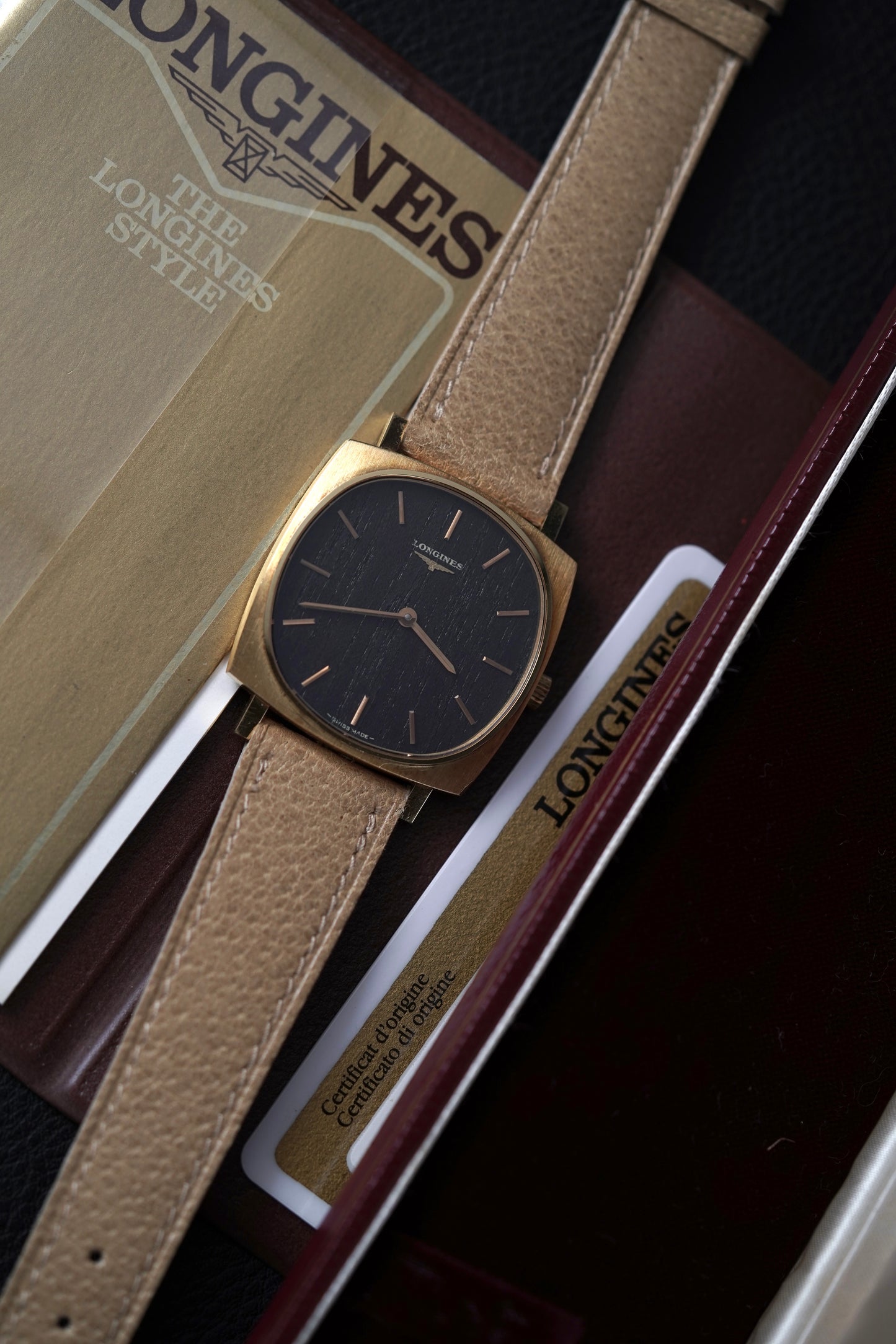 LONGINES LEGNO ORO18KT