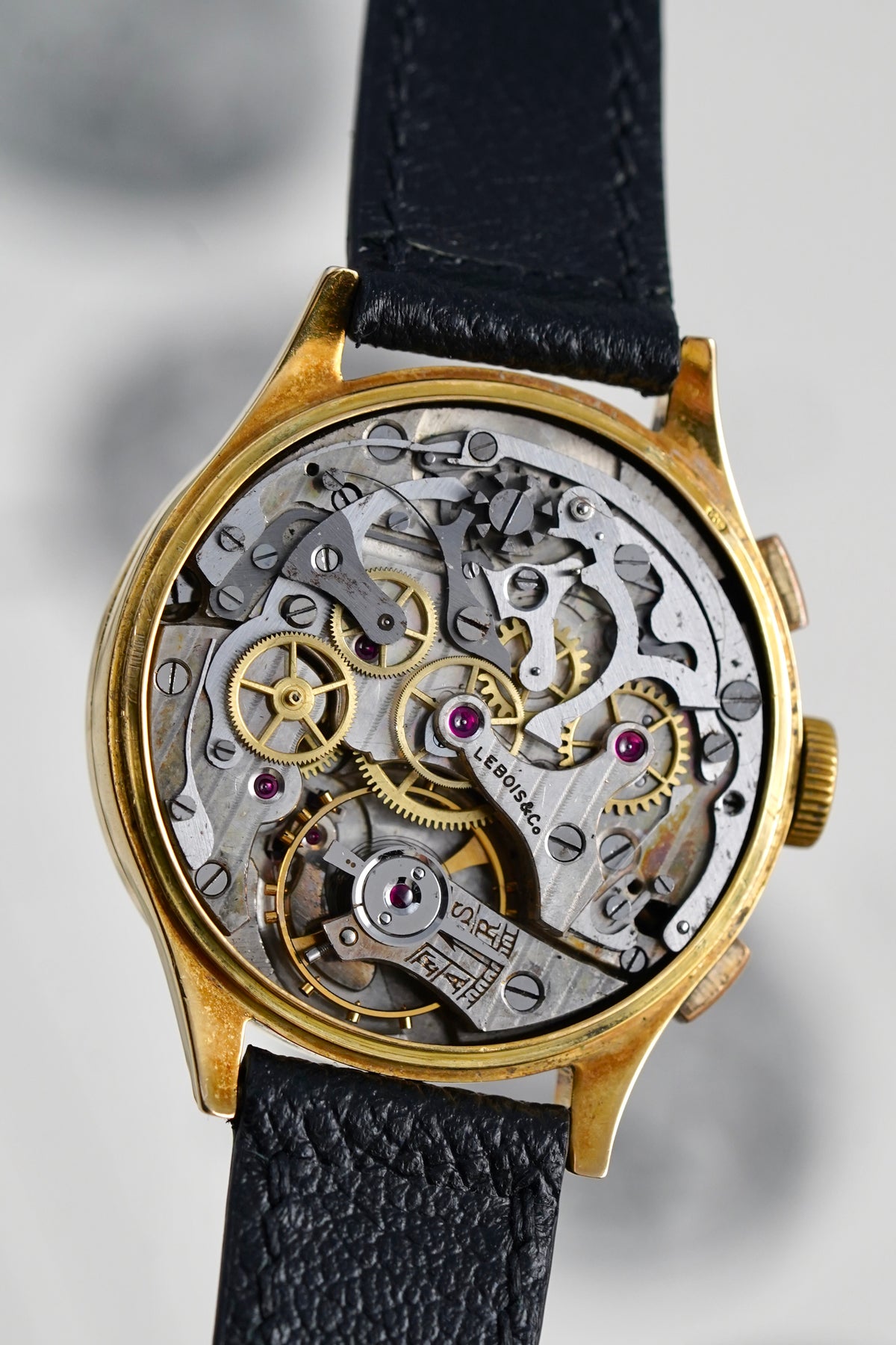 LEBOIS CHRONO 18KT