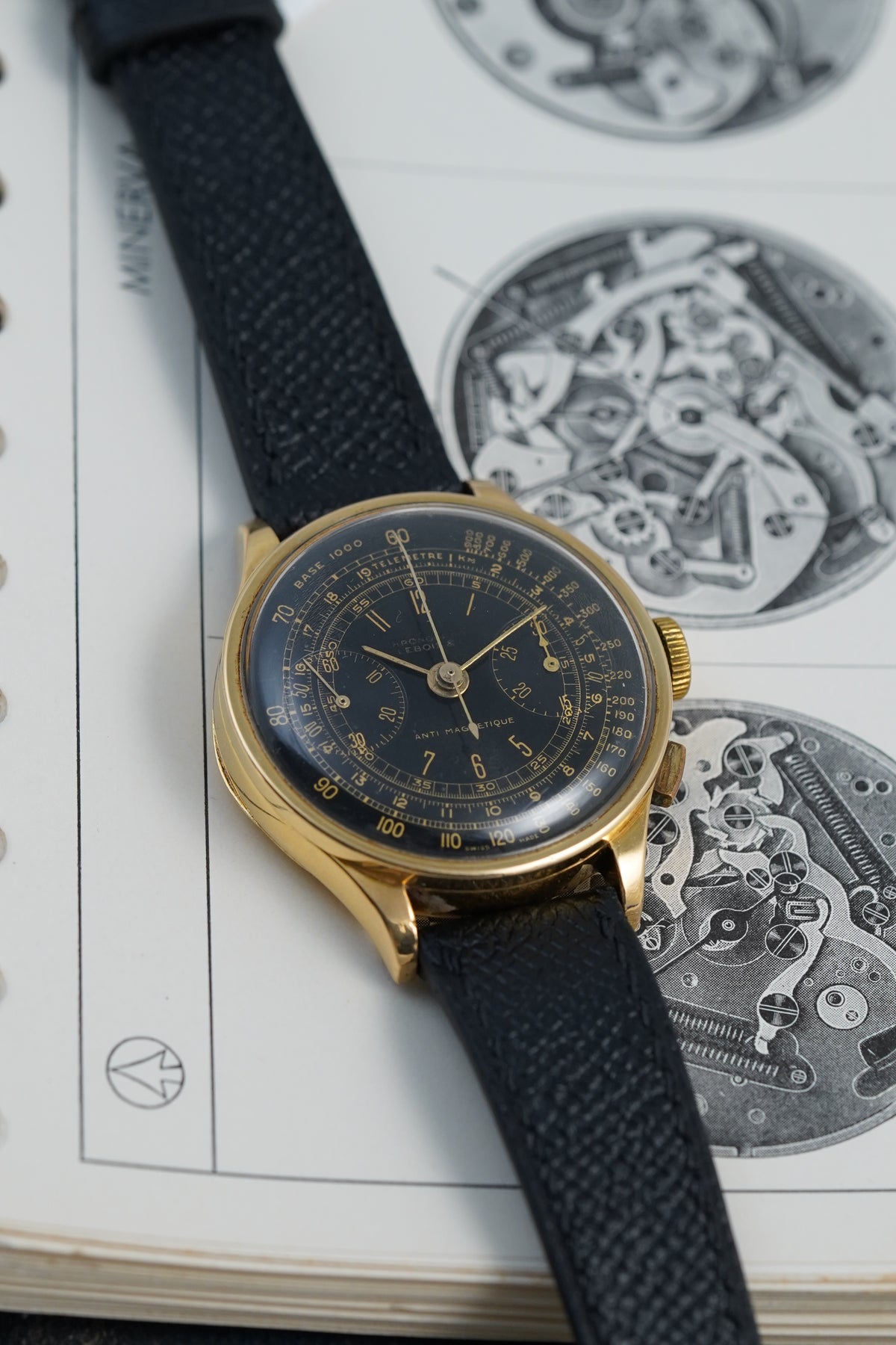 LEBOIS CHRONO 18KT