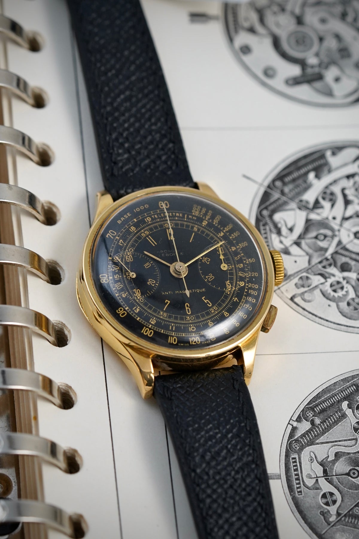 LEBOIS CHRONO 18KT